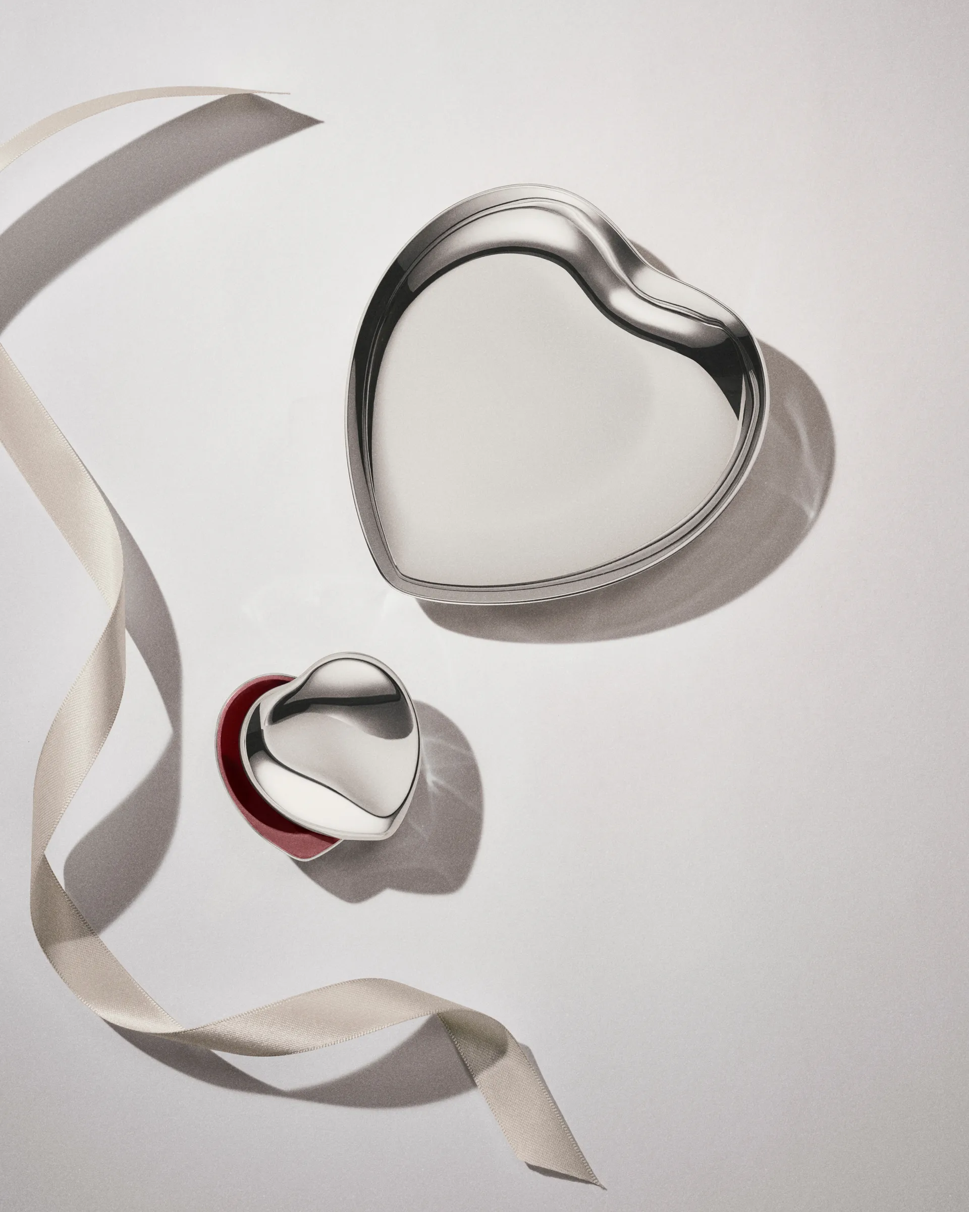 Heart box, Roestvrij staal Georg Jensen