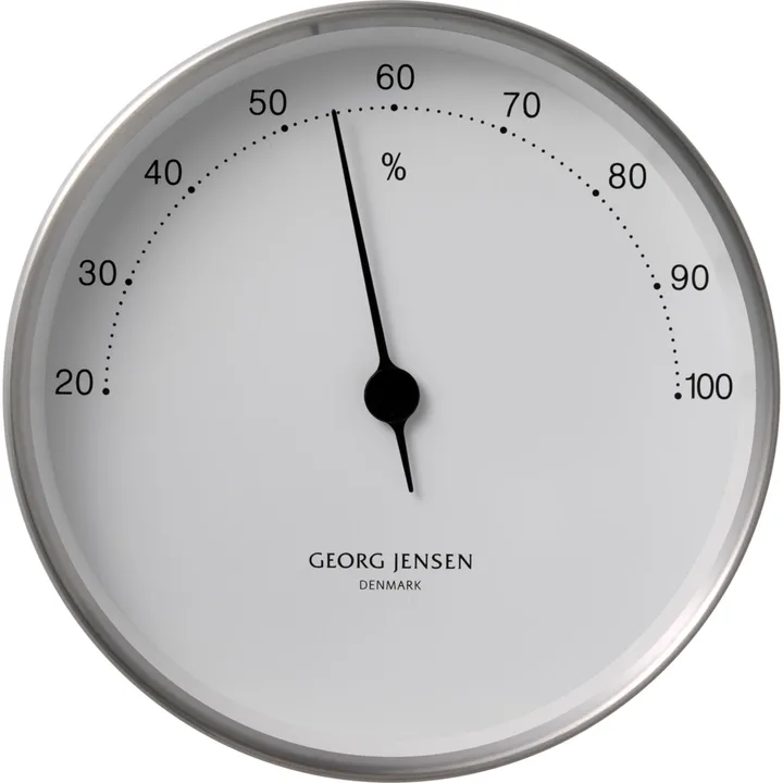 Henning Koppel hygrometer 10 cm - Wit - Georg Jensen