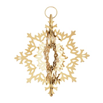 Ice Flower kerstboompiek - Verguld - Georg Jensen