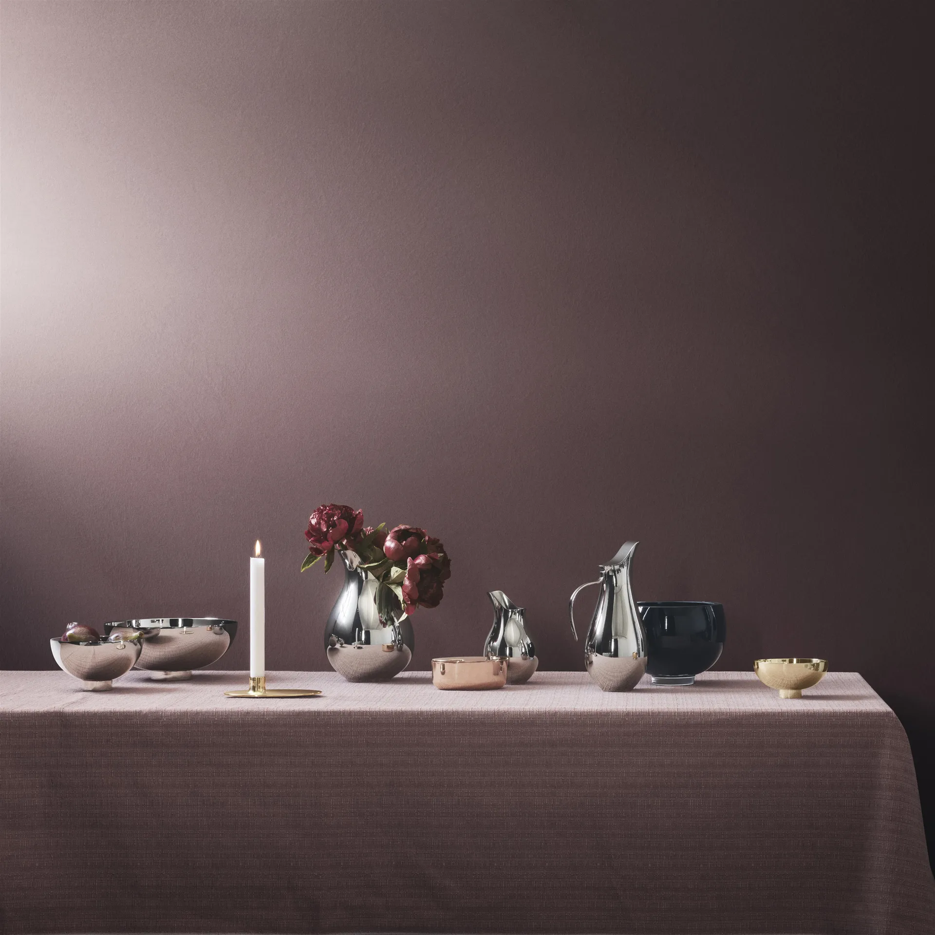 Ilse schaal, groot Georg Jensen