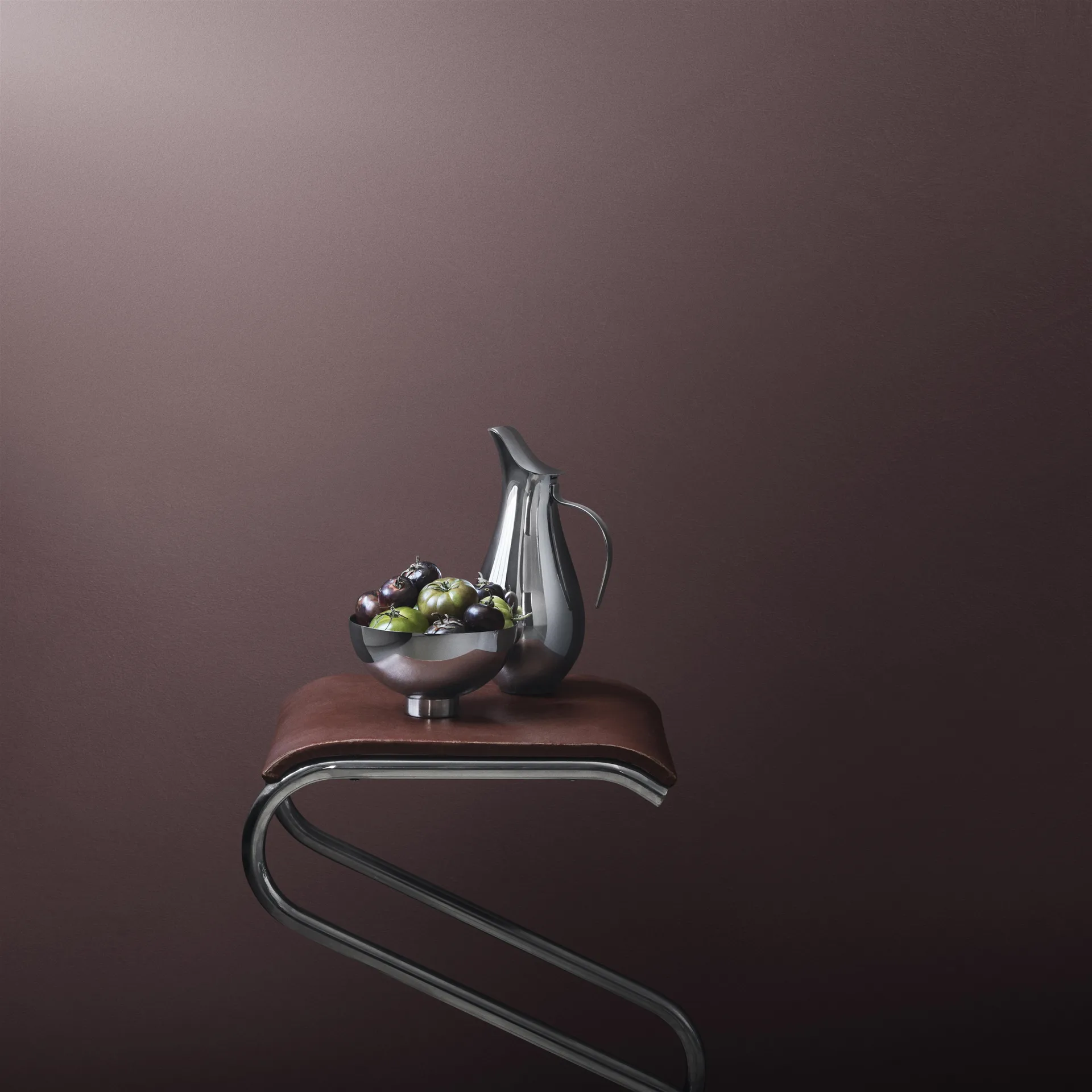 Ilse schaal, groot Georg Jensen