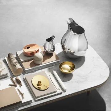 Ilse schaal messing - Ø 12,5 cm. - Georg Jensen