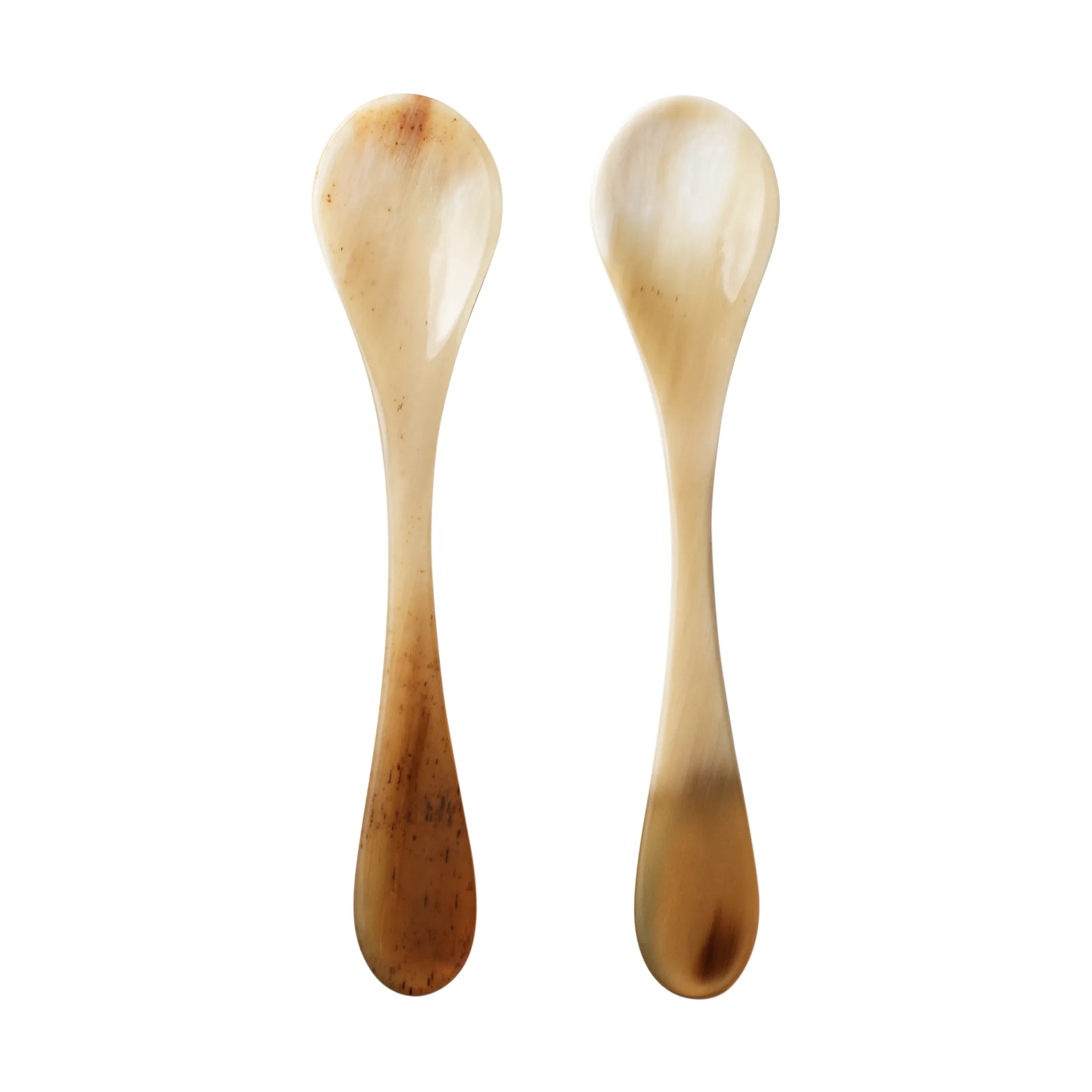 Indulgence kaviaarlepel 2-pack, Hoorn Georg Jensen