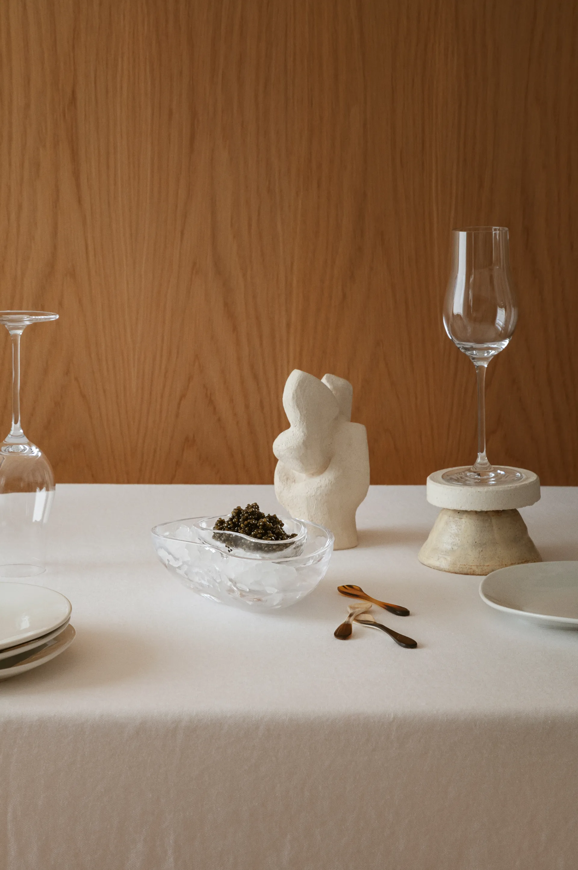 Indulgence kaviarschaal, Helder Georg Jensen