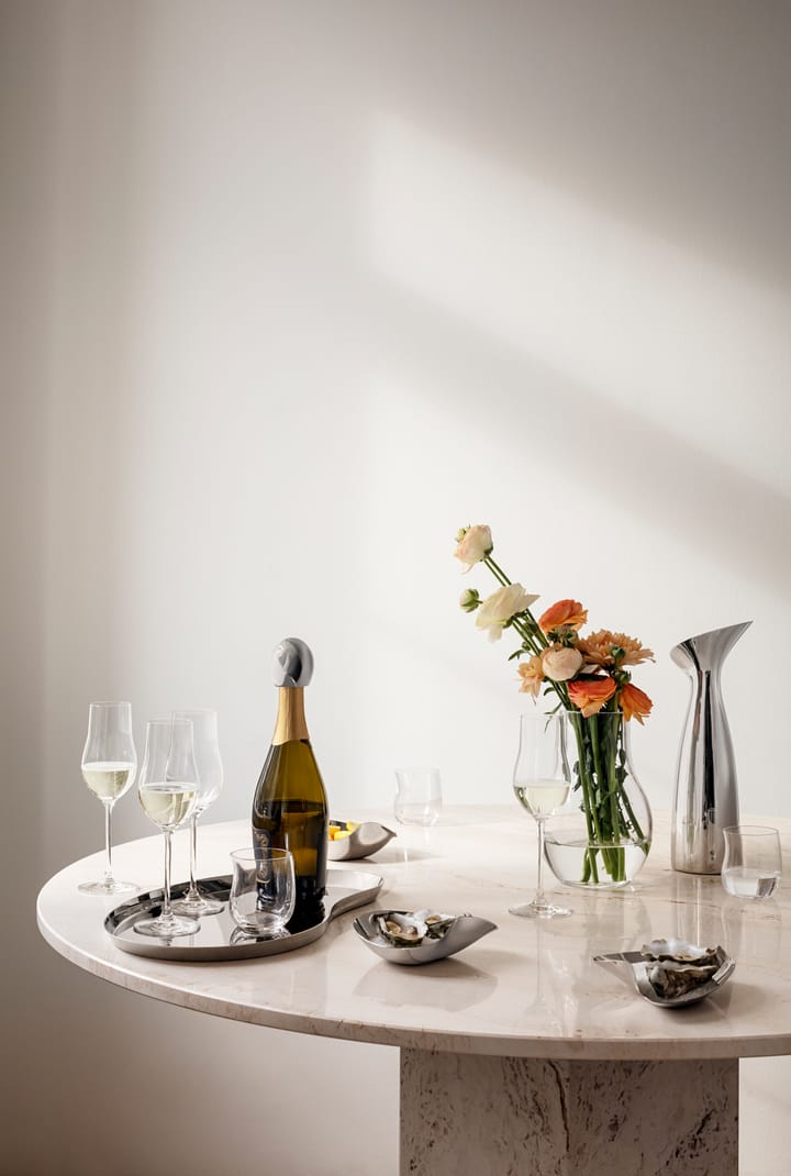 Indulgence snacksschaal 3 delen, Roestvrij staal Georg Jensen