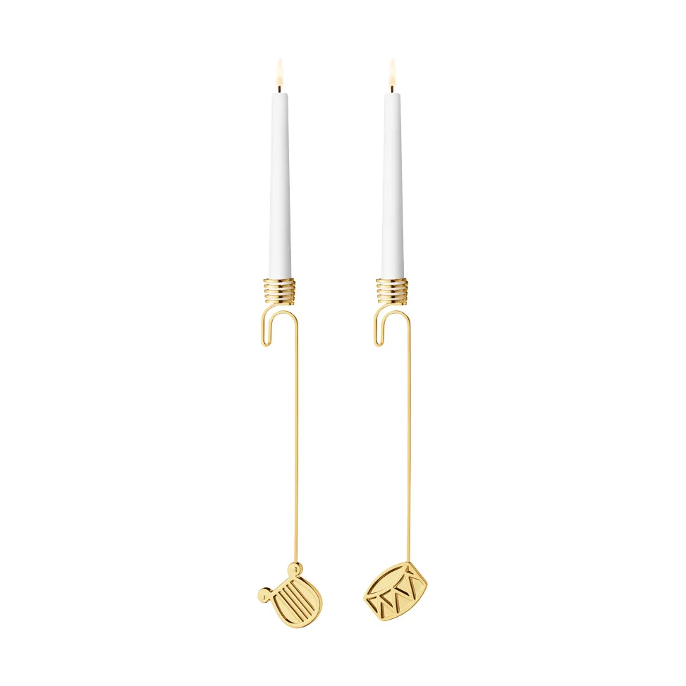 kandelaarset 2026, goud Georg Jensen