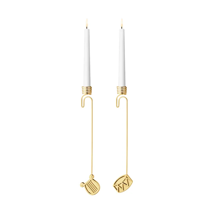 kandelaarset 2026 - goud - Georg Jensen