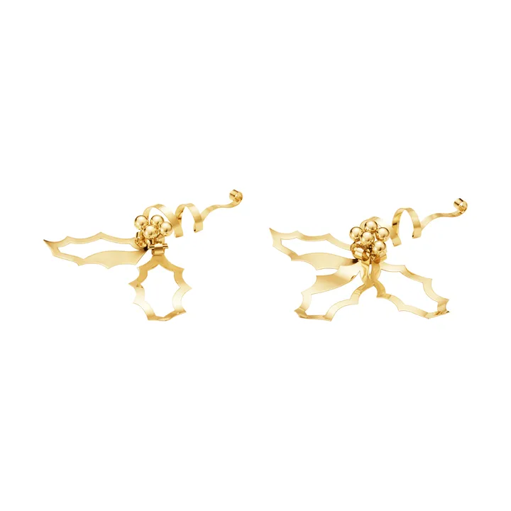 kersttafeldecoratie 2026 - Goud, 2 delig - Georg Jensen