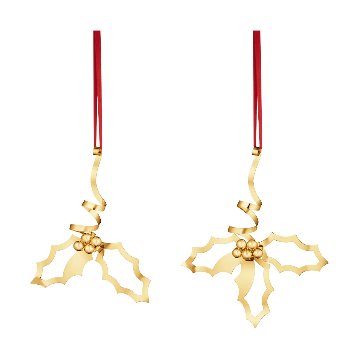 kersttafeldecoratie 2026, Goud, 2 delig Georg Jensen