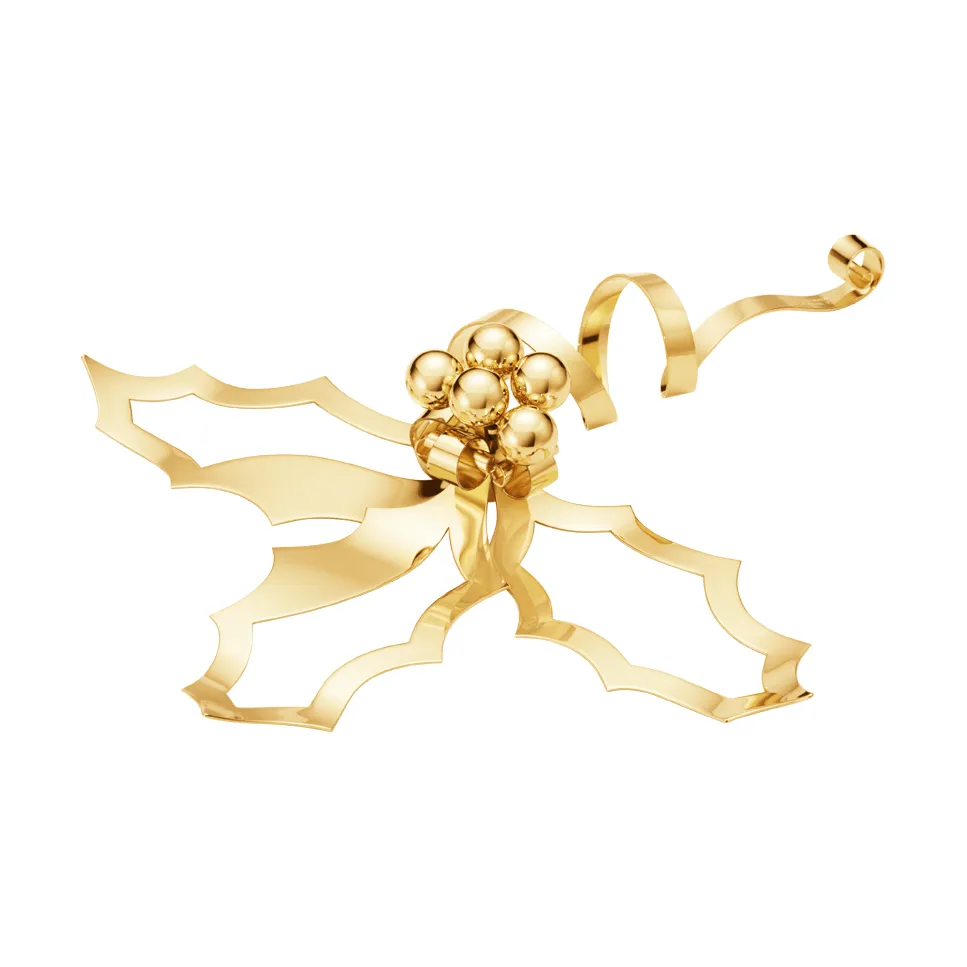 kersttafeldecoratie 2026, Goud, groot Georg Jensen