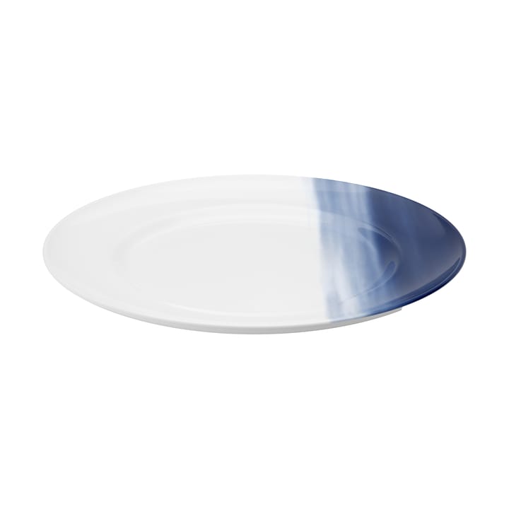 Koppel bord decor Ø22 cm - Wit-blauw - Georg Jensen