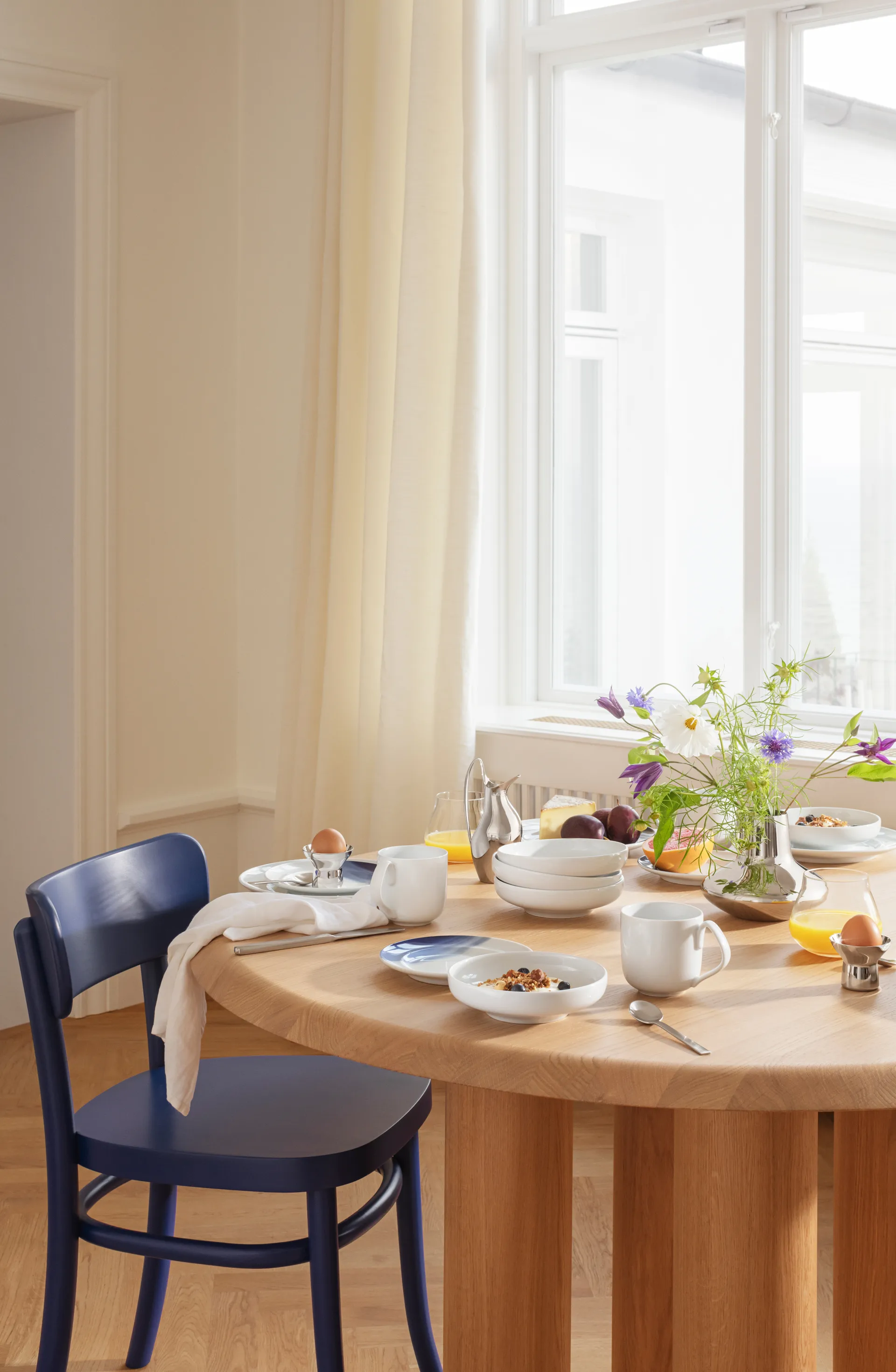 Koppel mok 27 cl 2-pack, Wit Georg Jensen