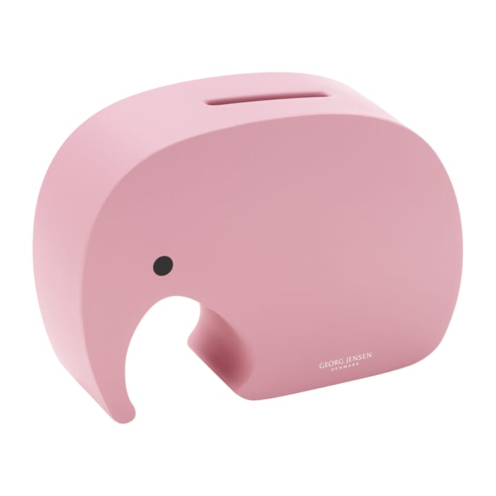 Miniphant spaarpot 6x8,7 cm - Strawberry blush - Georg Jensen