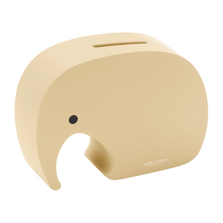 Miniphant spaarpot 6x8,7 cm - Vanilla bean - Georg Jensen