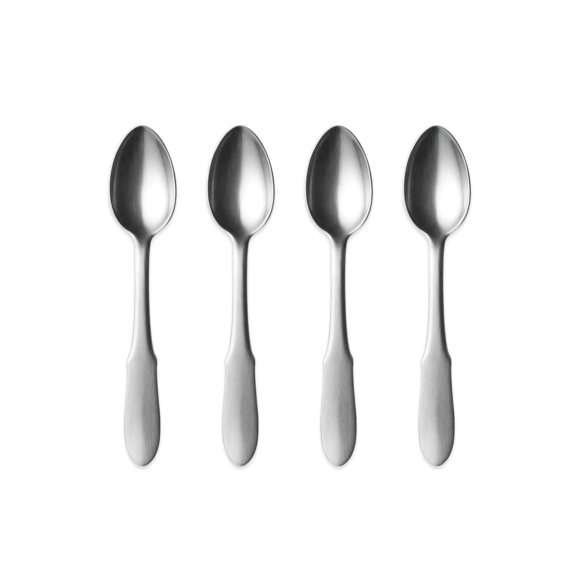 Mitra thee- en koffielepel mat, 4-pack Georg Jensen