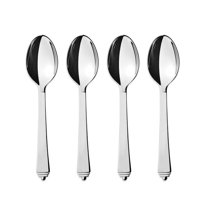 Pyramid theelepel large - 4-pack - Georg Jensen