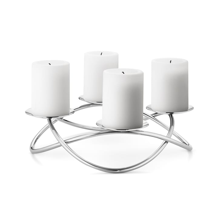 Season block kaarsenstandaard - gepolijst - Georg Jensen