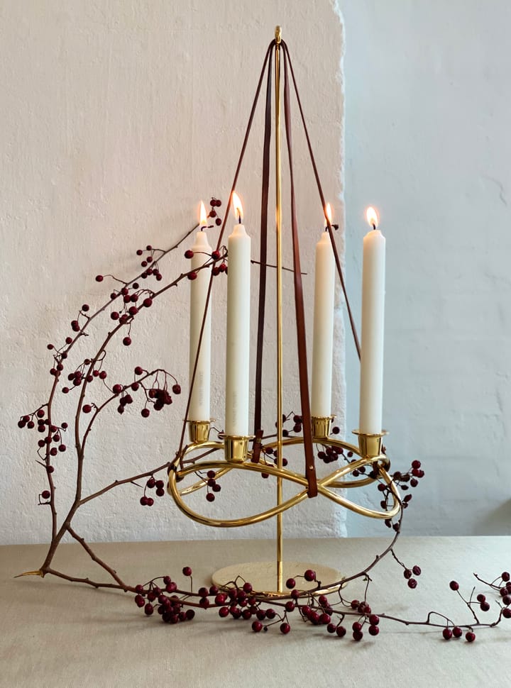 Season kandelaar Ø26 cm, verguld Georg Jensen