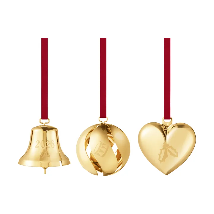 sieradenset 2026 - Goud, 3-delig - Georg Jensen