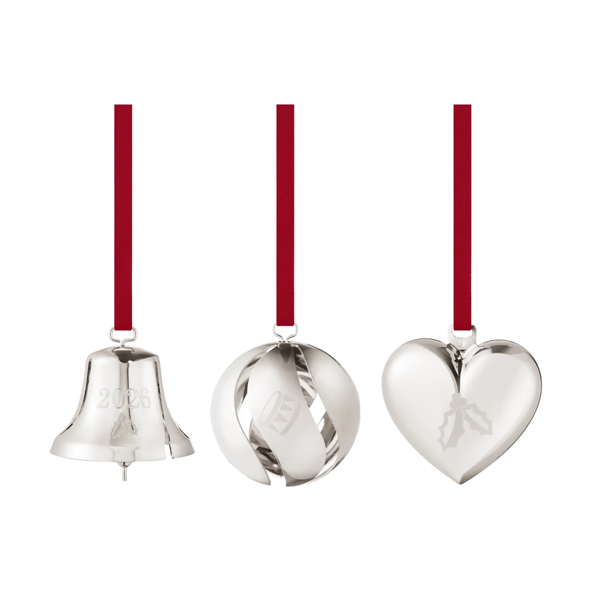 sieradenset 2026, Palladium, 3-delig Georg Jensen