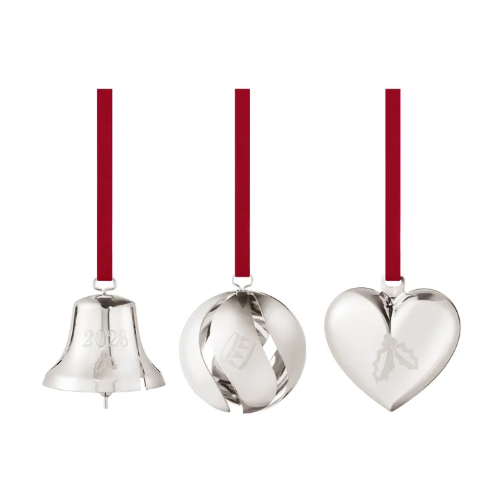 sieradenset 2026 - Palladium, 3-delig - Georg Jensen