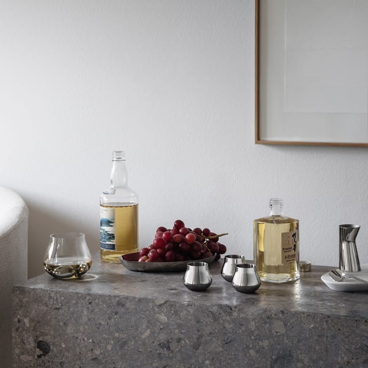 Sky borrelglaasje 8 cl 2-pack, Roestvrij staal Georg Jensen