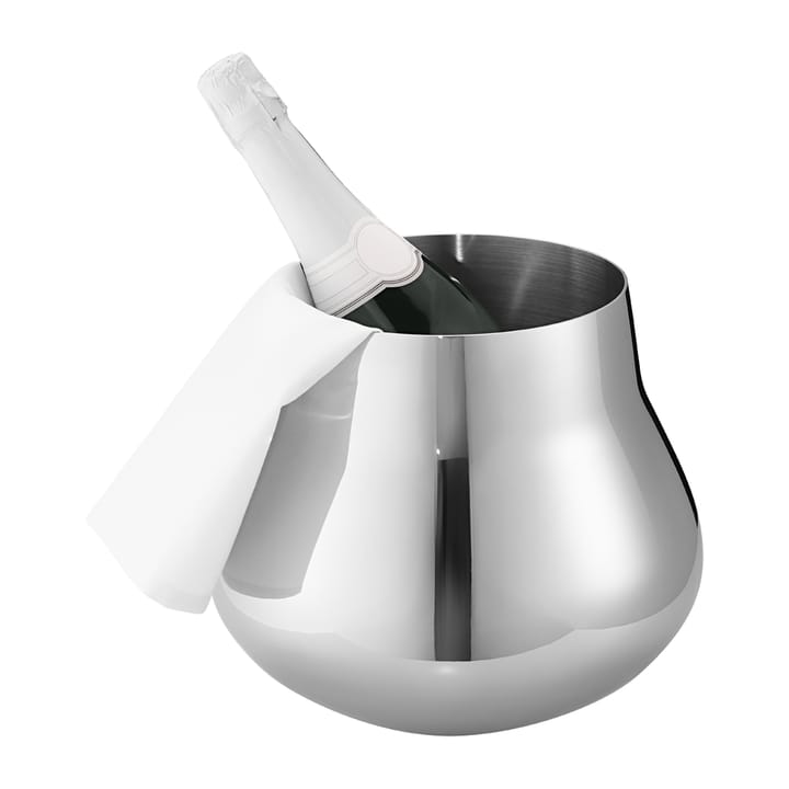Sky champagne- en wijnkoeler 7,5 L, Roestvrij staal Georg Jensen