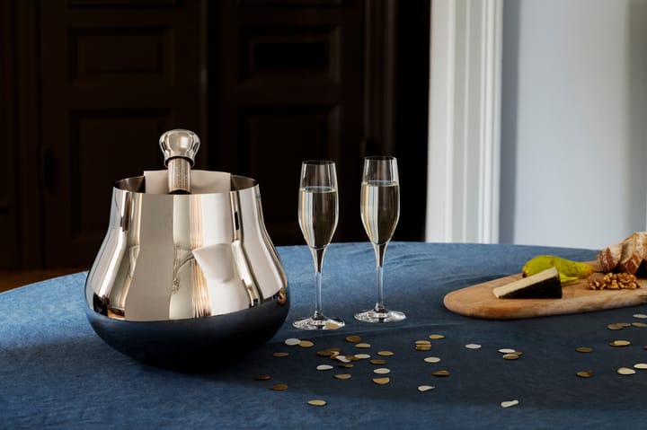 Sky champagne- en wijnkoeler 7,5 L, Roestvrij staal Georg Jensen