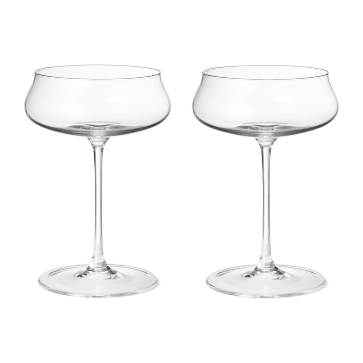 Sky cocktailglas coupe 25 cl 2-pack - Transparant - Georg Jensen