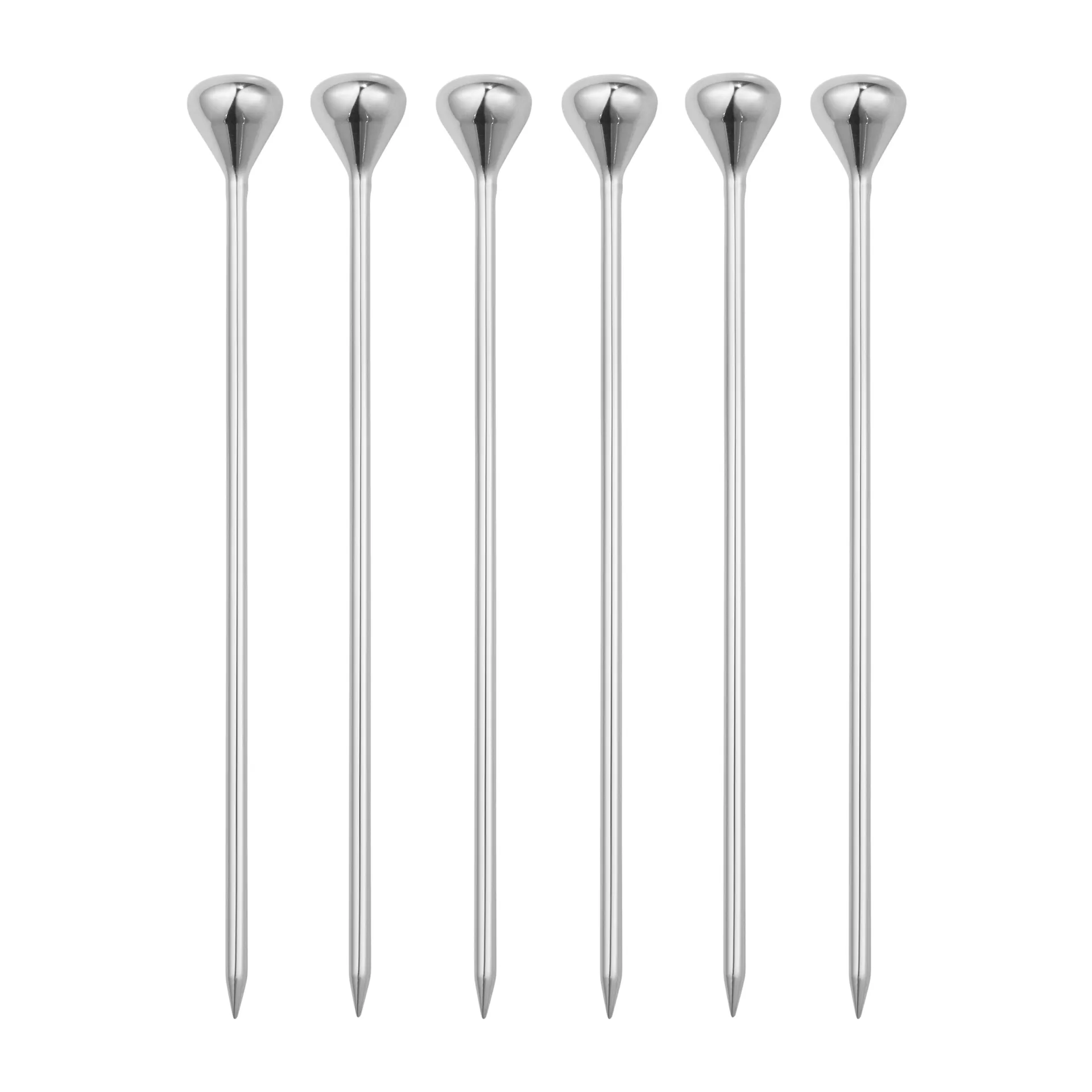 Sky cocktailprikkers 6-pack, Roestvrij staal Georg Jensen