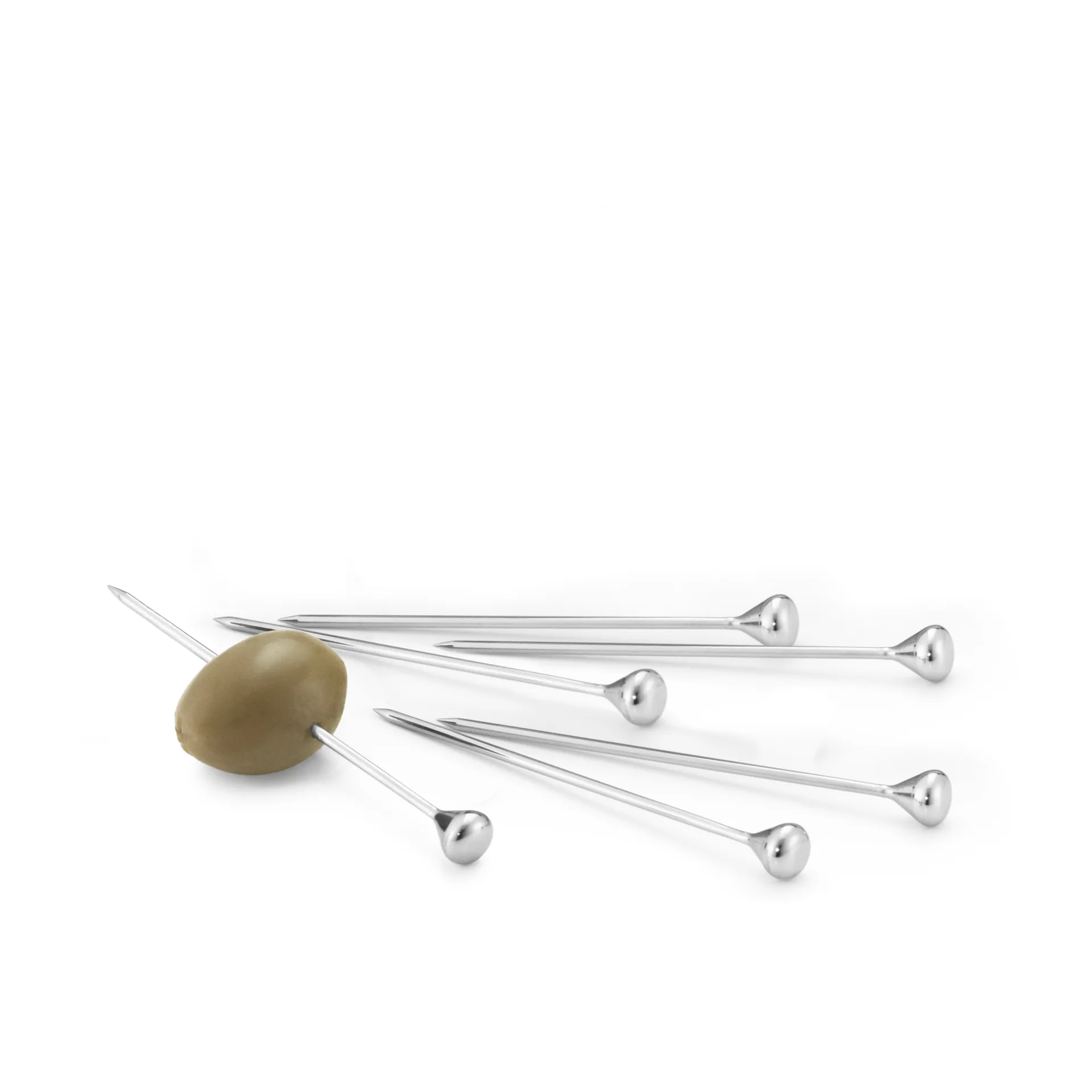 Sky cocktailprikkers 6-pack, Roestvrij staal Georg Jensen