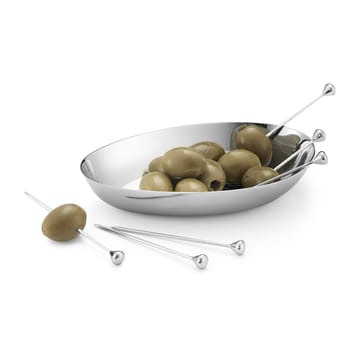 Sky cocktailprikkers 6-pack - Roestvrij staal - Georg Jensen