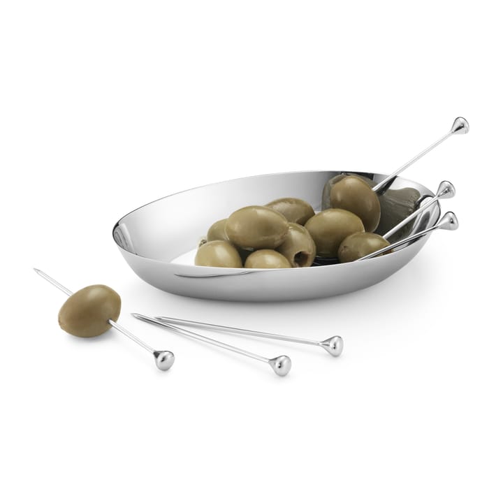 Sky cocktailprikkers 6-pack, Roestvrij staal Georg Jensen