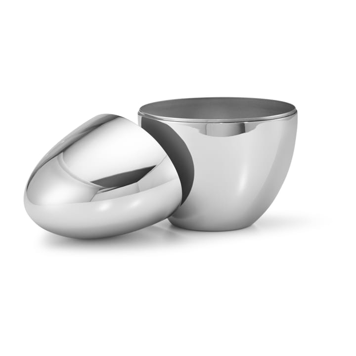 Sky opbergpot 8x11 cm, Roestvrij staal Georg Jensen