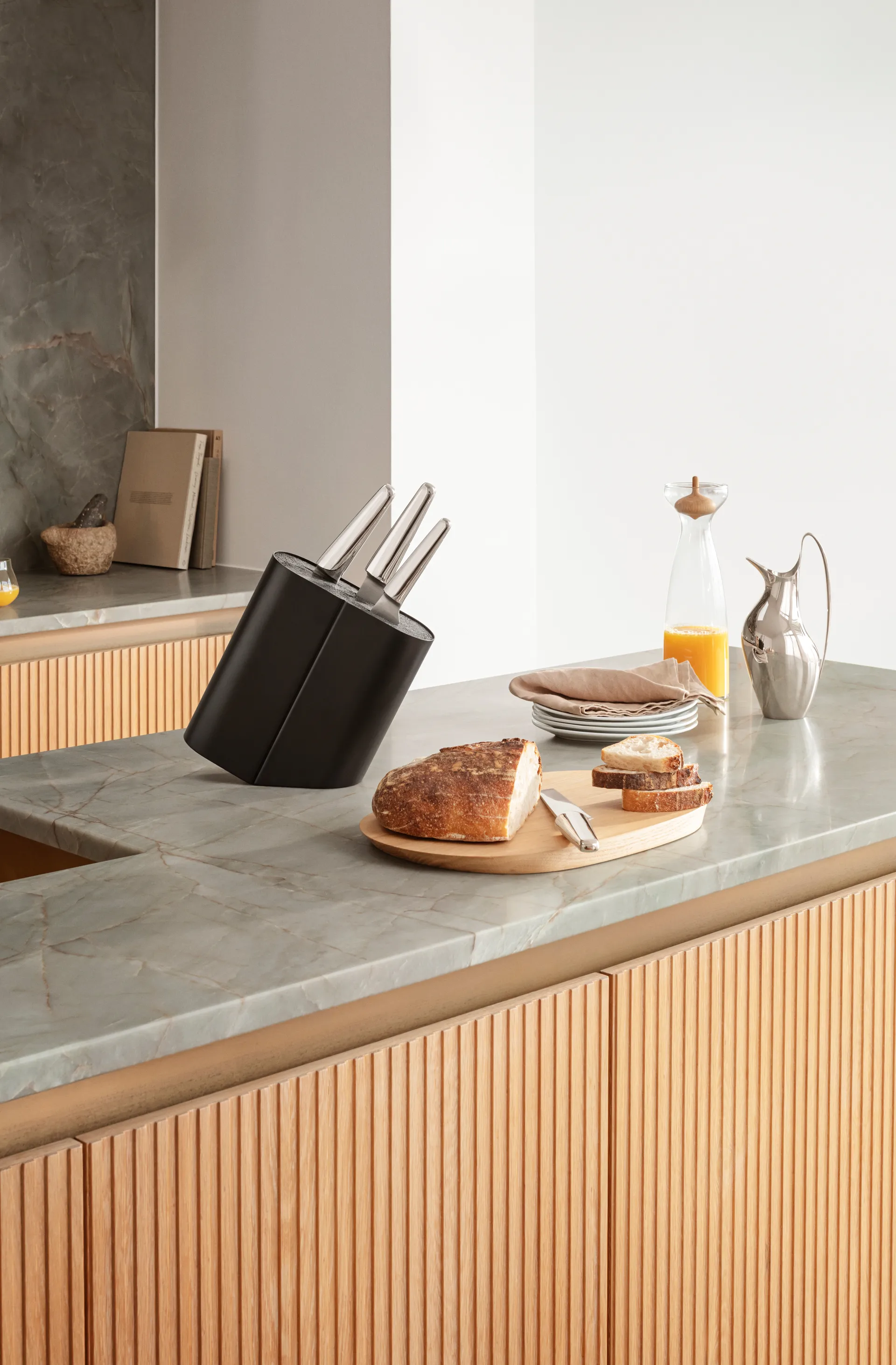 Sky schilmes, Roestvrij staal Georg Jensen