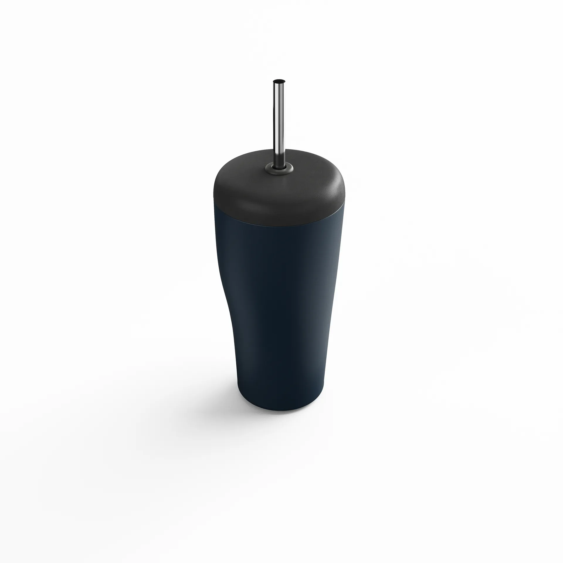 Sky thermosbeker met rietje 40 cl, Blauw Georg Jensen