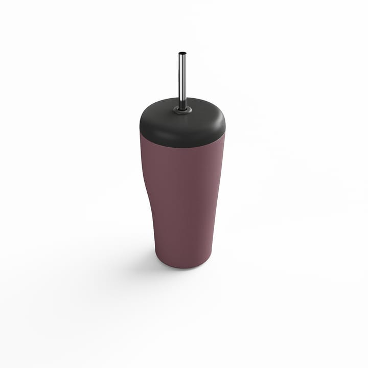 Sky thermosbeker met rietje 40 cl, Roze Georg Jensen