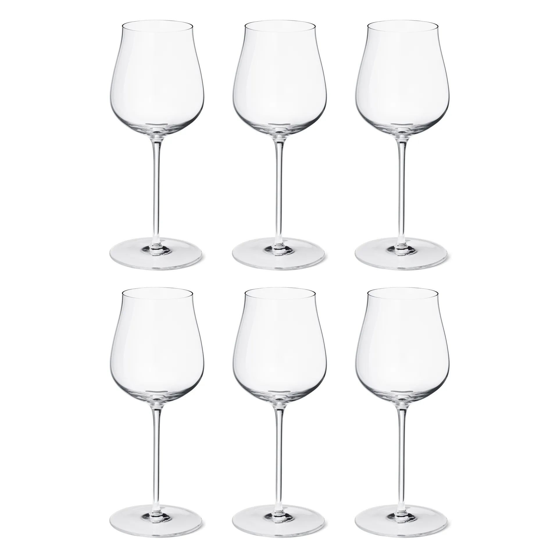 Sky wittewijnglas 35 cl 6-pack, Kristalline Georg Jensen