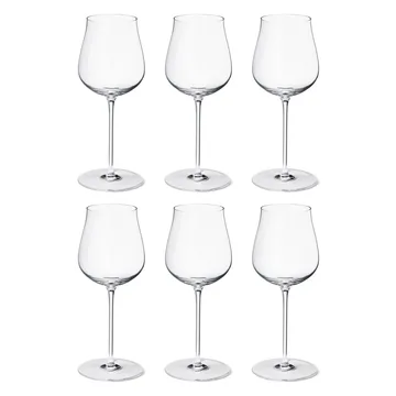 Sky wittewijnglas 35 cl 6-pack - Kristalline - Georg Jensen