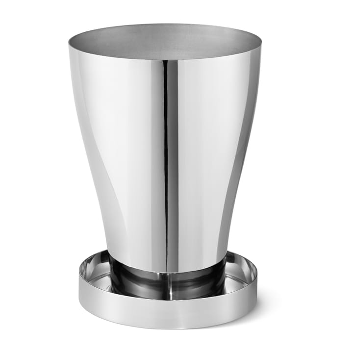 Terra omkeerbare bloempot klein Ø9,3 cm, Roestvrij staal Georg Jensen
