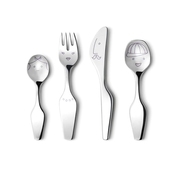 The Twist Family bestekset - 4-delig - Georg Jensen