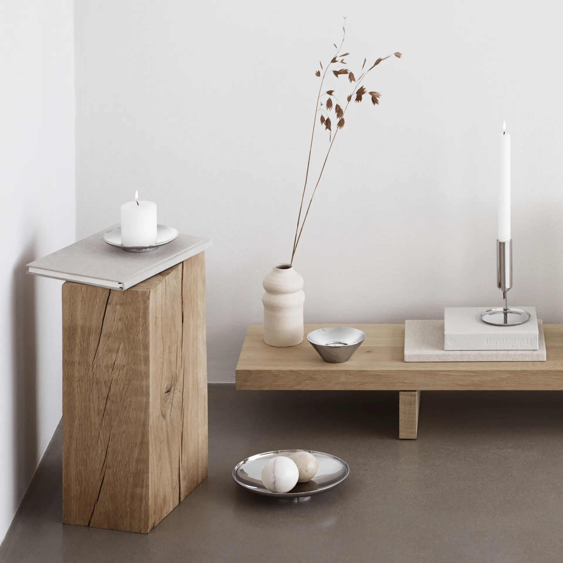 Tunes kandelaar, Hoog Georg Jensen