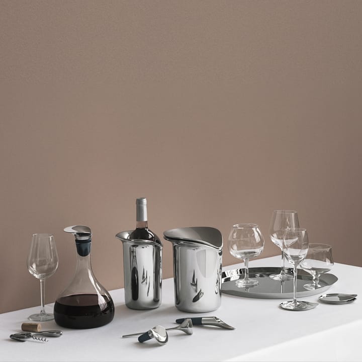 Wine ijsemmer met tang - 21 cm. - Georg Jensen