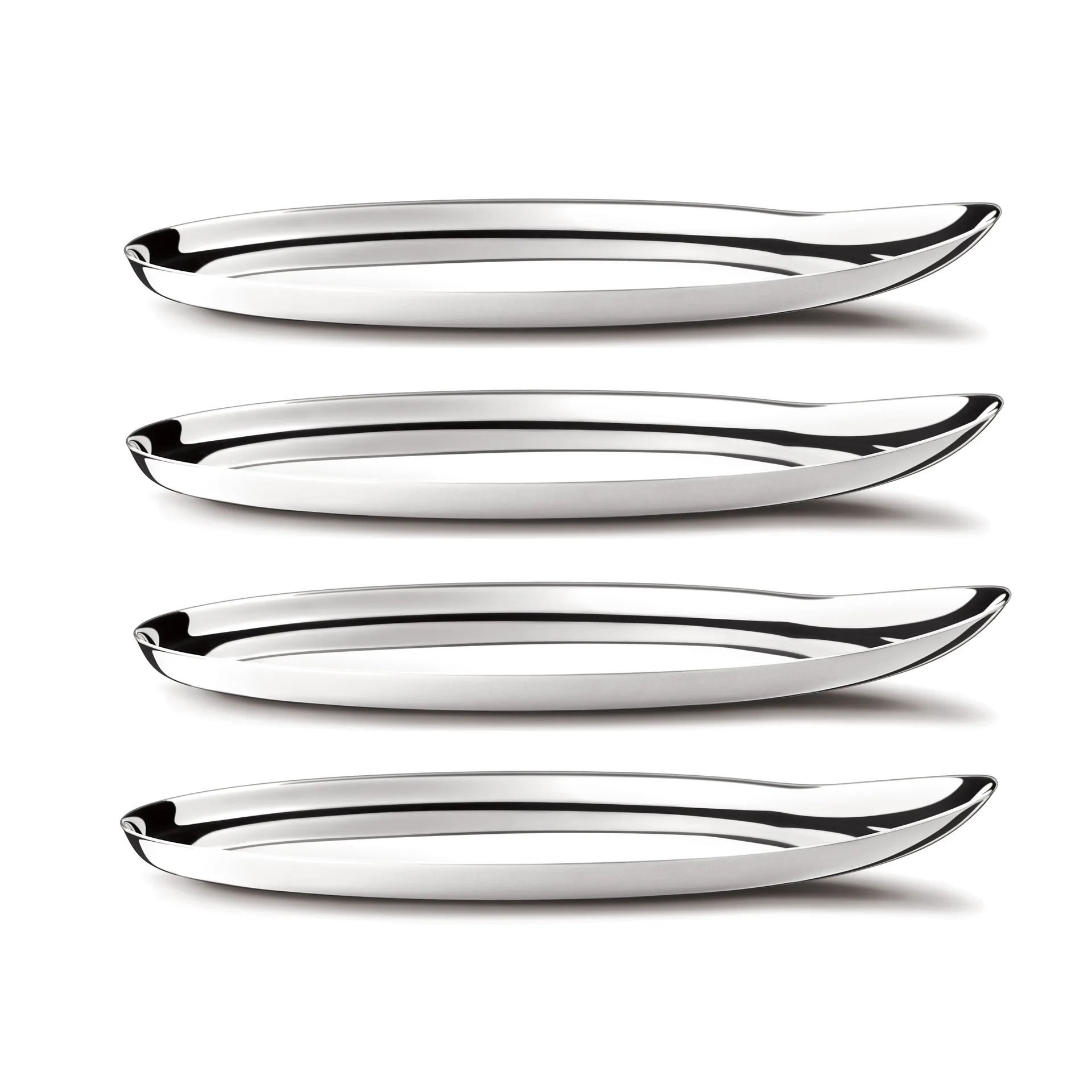 Wine onderzetter (glazen) 4-pack, Ø 9,6 cm. Georg Jensen