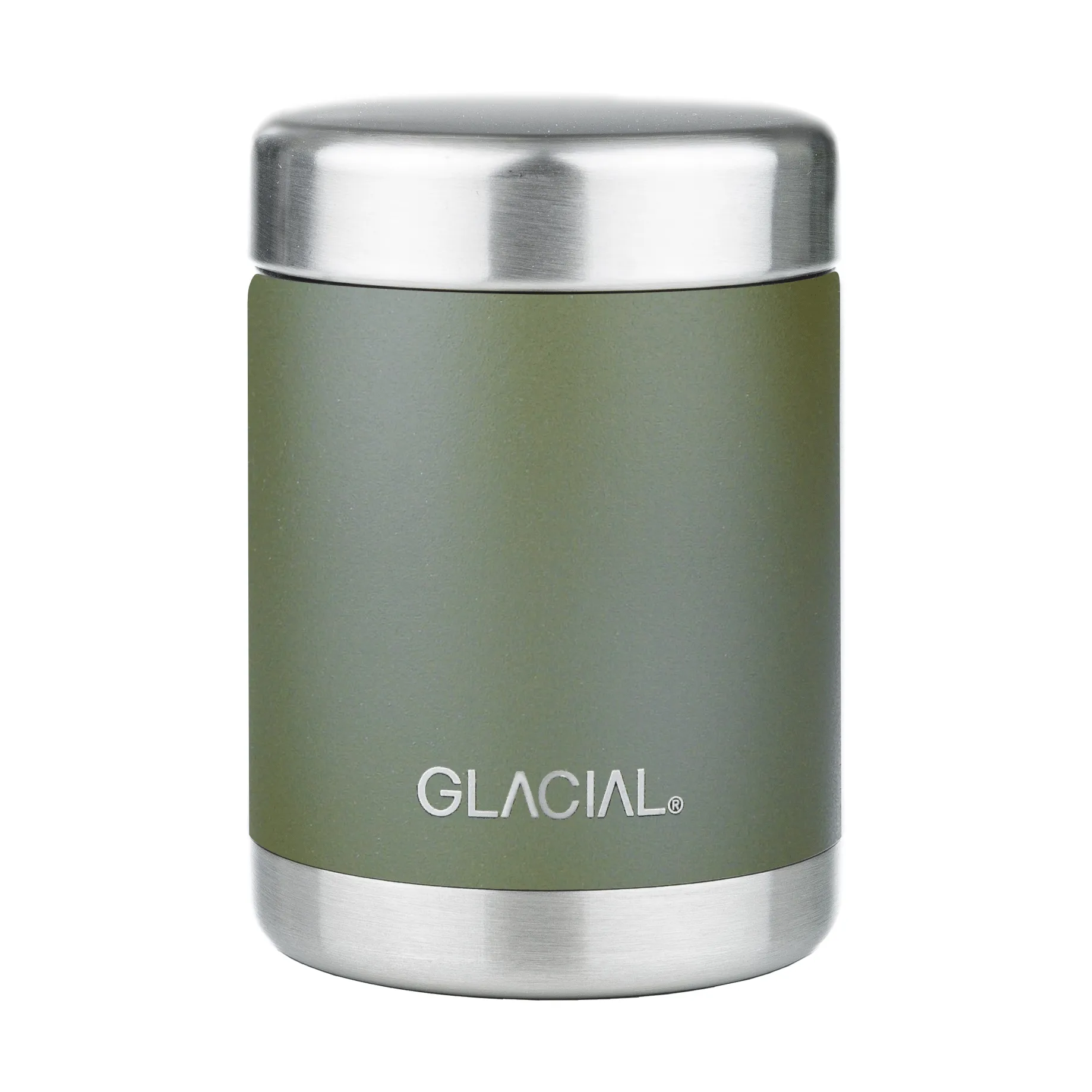 Glacial thermosfles voor eten 350 ml, Matte forrest green Glacial