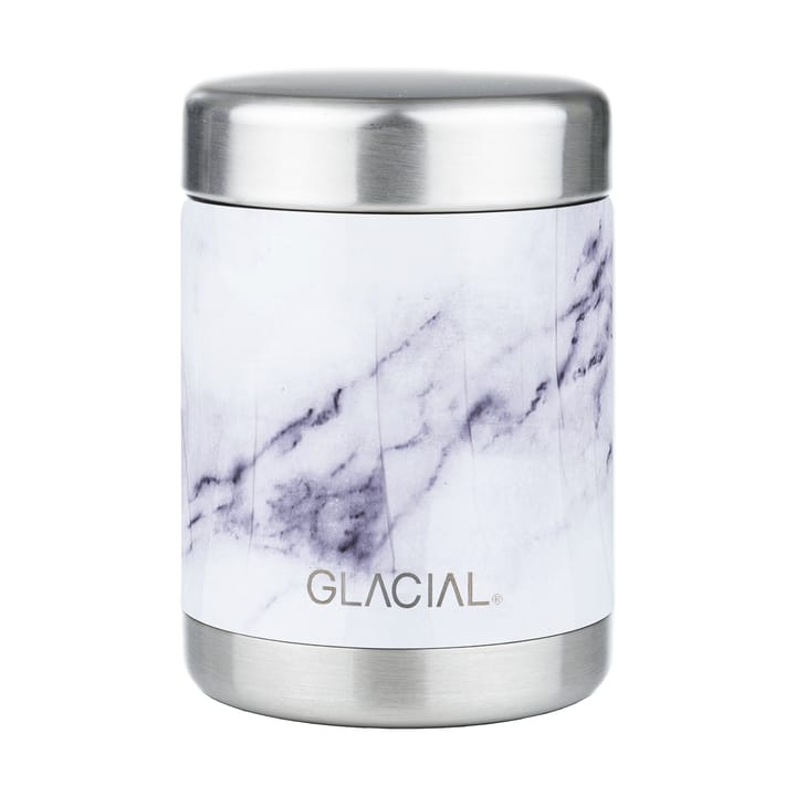 Glacial thermosfles voor eten 350 ml - White marble - Glacial