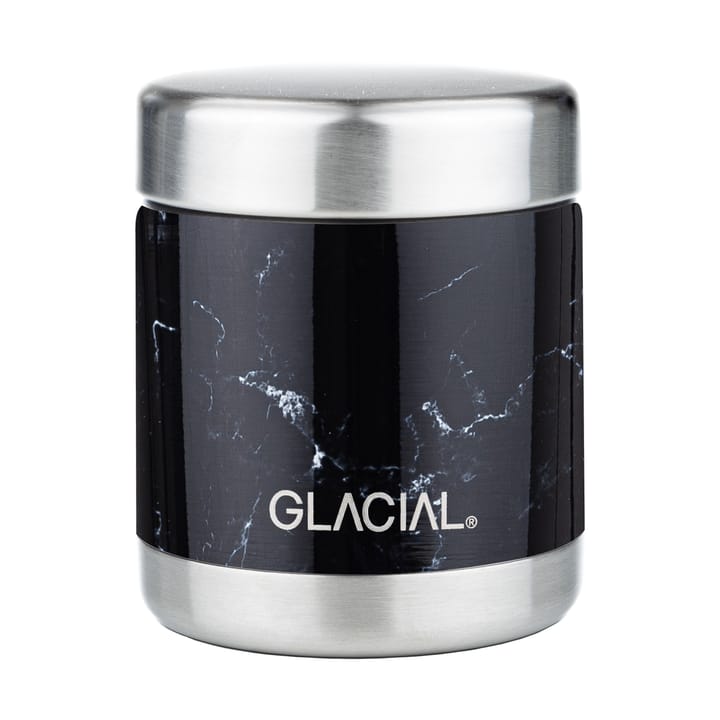 Glacial thermosfles voor eten 450 ml - Black marble - Glacial