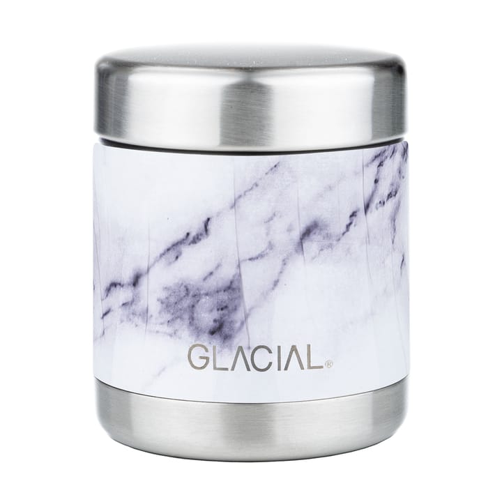 Glacial thermosfles voor eten 450 ml - White marble - Glacial