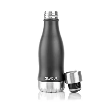 Glacial waterfles 280 ml - Matte black - Glacial