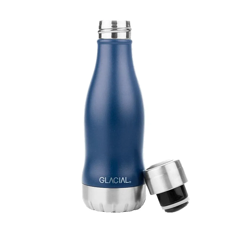 Glacial waterfles 280 ml, Matte navy Glacial